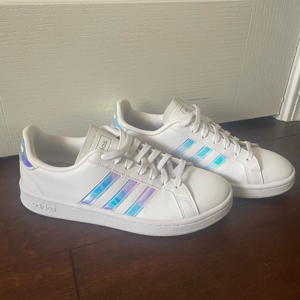 Adidas Grand Court Iridescent Sneakers